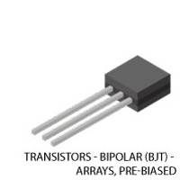 Discrete Semiconductor Products - Transistors - Bipolar (BJT) - Arrays, Pre-Biased